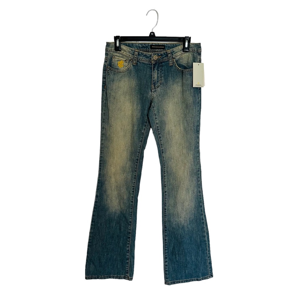 ROCAWEAR  Vintage Y2K Embellished Size 3‎ Jeans NWT